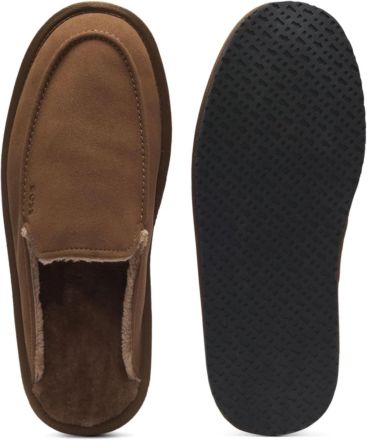 Домашние туфли BOSS Men's Home_Mule_msfr, Dark Brown — фото 4