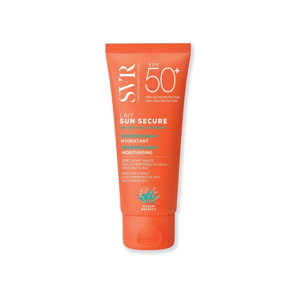 

Svr Sun Secure Lait, spf 50+, биоразлагаемый лосьон, 100 мл Global Pharmacia