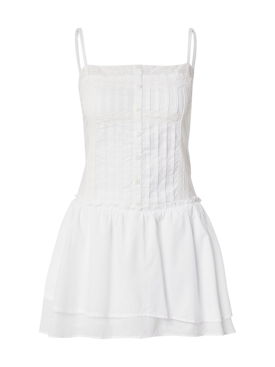 

Мини платье HOLLISTER Heritage, White