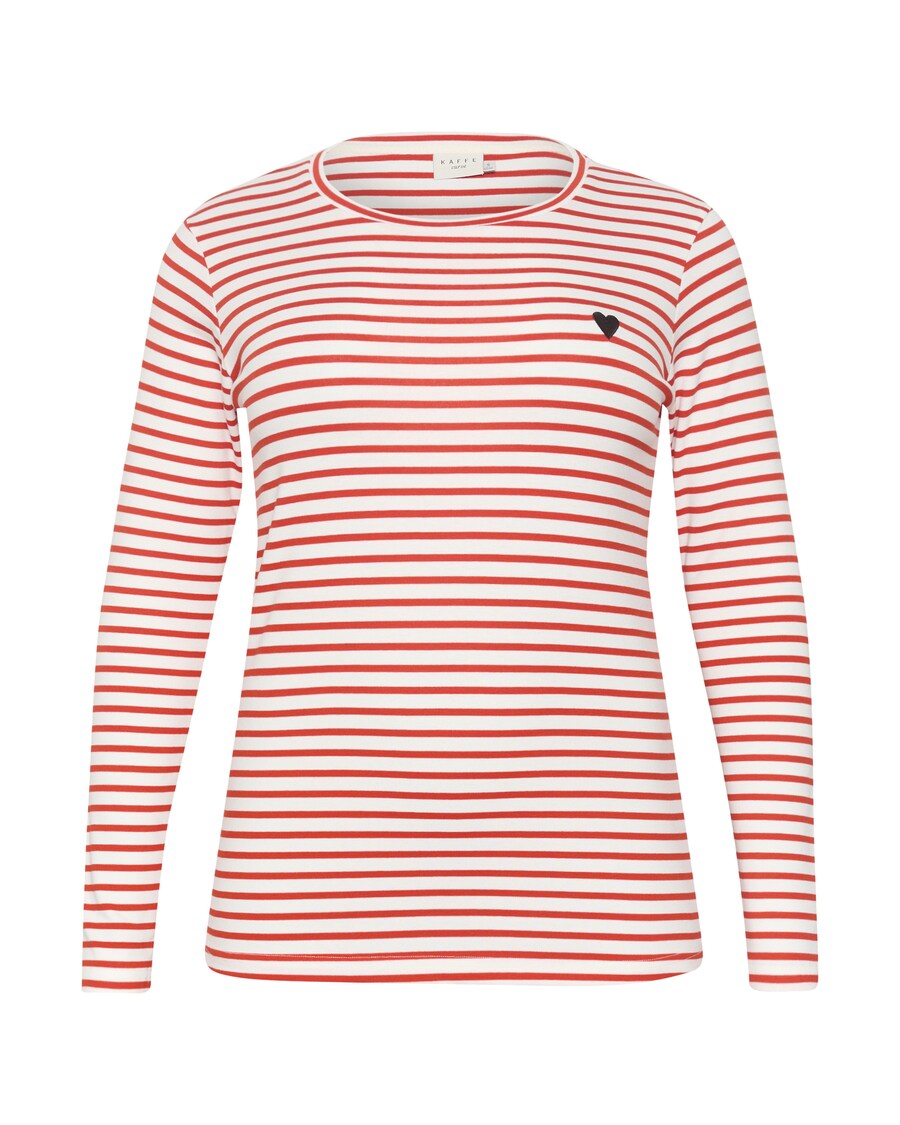 

Рубашка KAFFE CURVE Clia, цвет Red/White