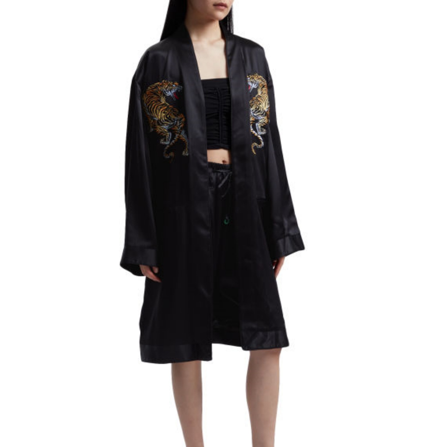 Alexander Wang Куртка женская Black Moderate Straight Fit — фото 4