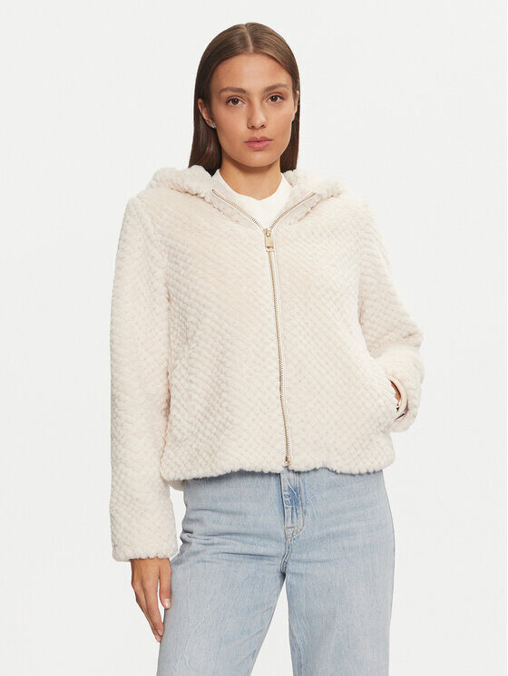 

Шуба стандартного кроя Guess, серый