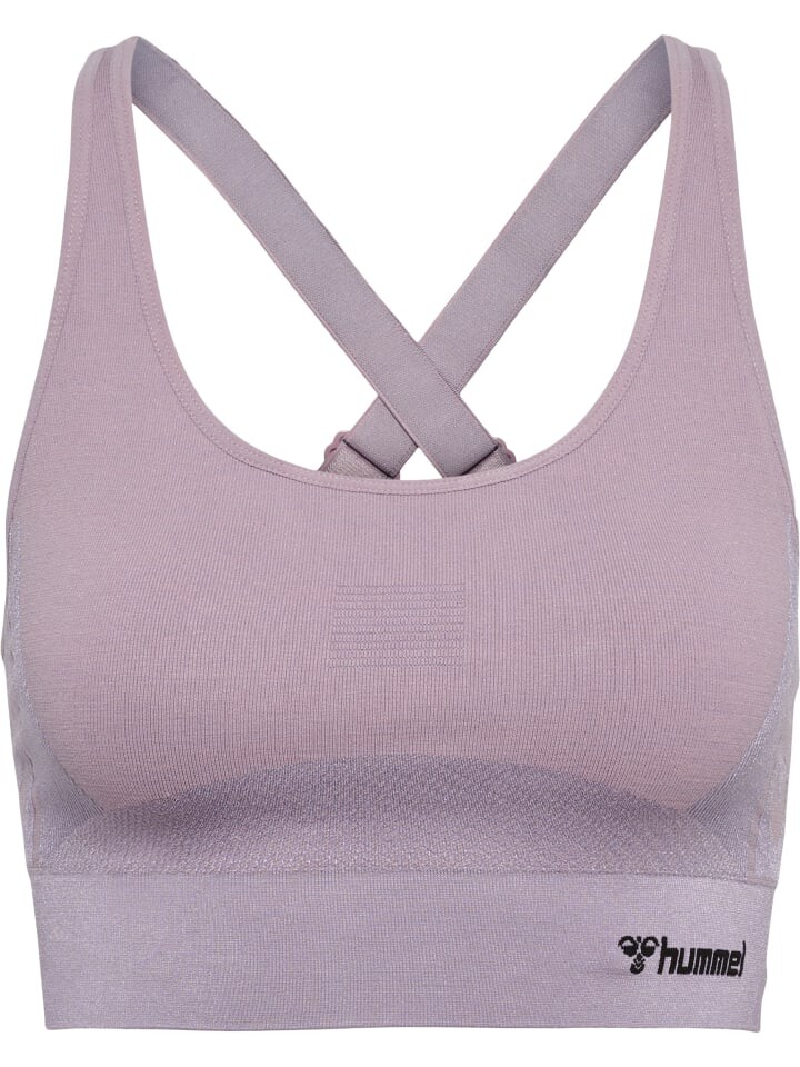 

Спортивный бюстгальтер Hummel Sports Top Hmlclea Yoga Damen, цвет NIRVANA MELANGE