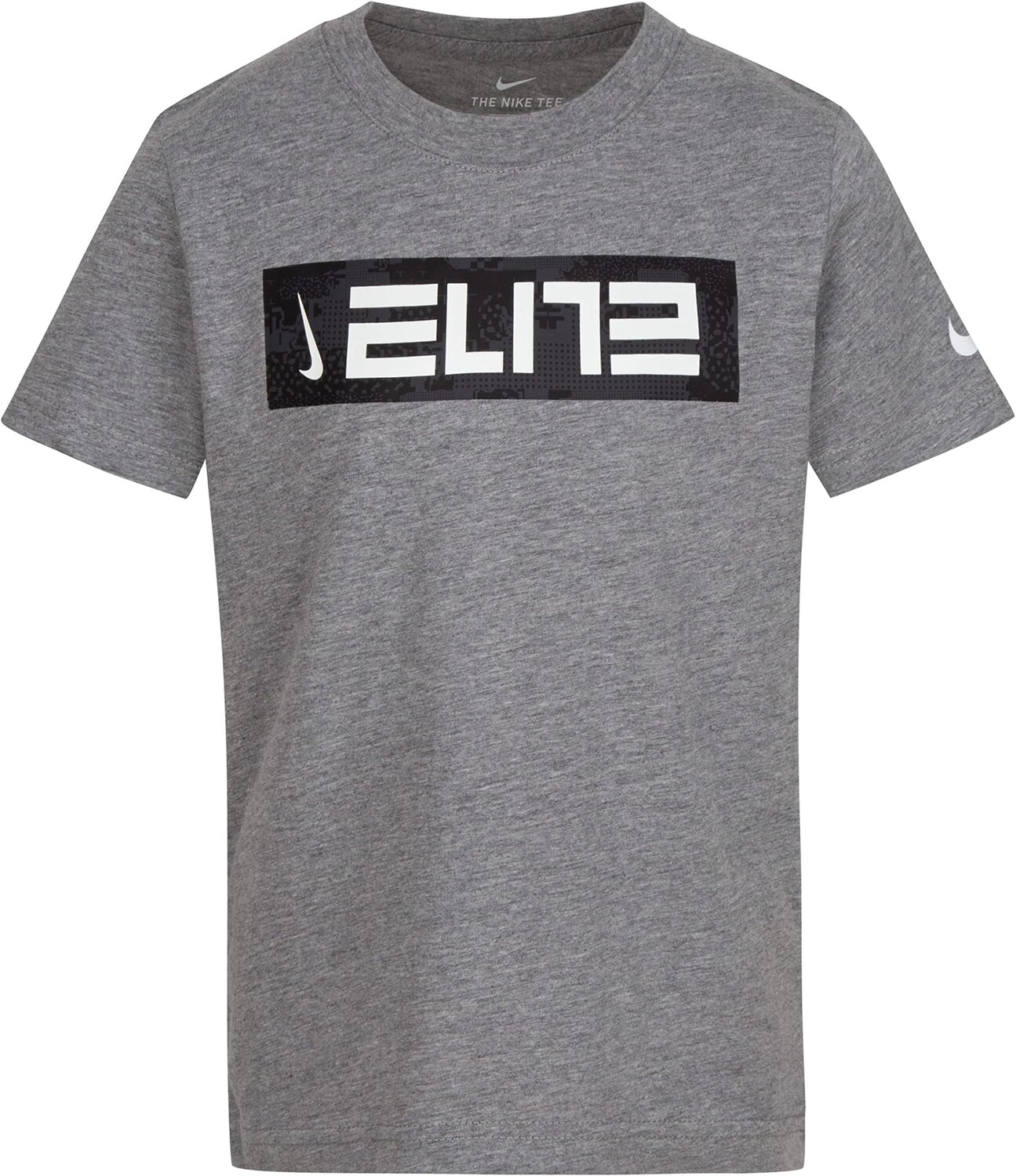 

Футболка Nike Elite Print Fill Tee, цвет Carbon Heather