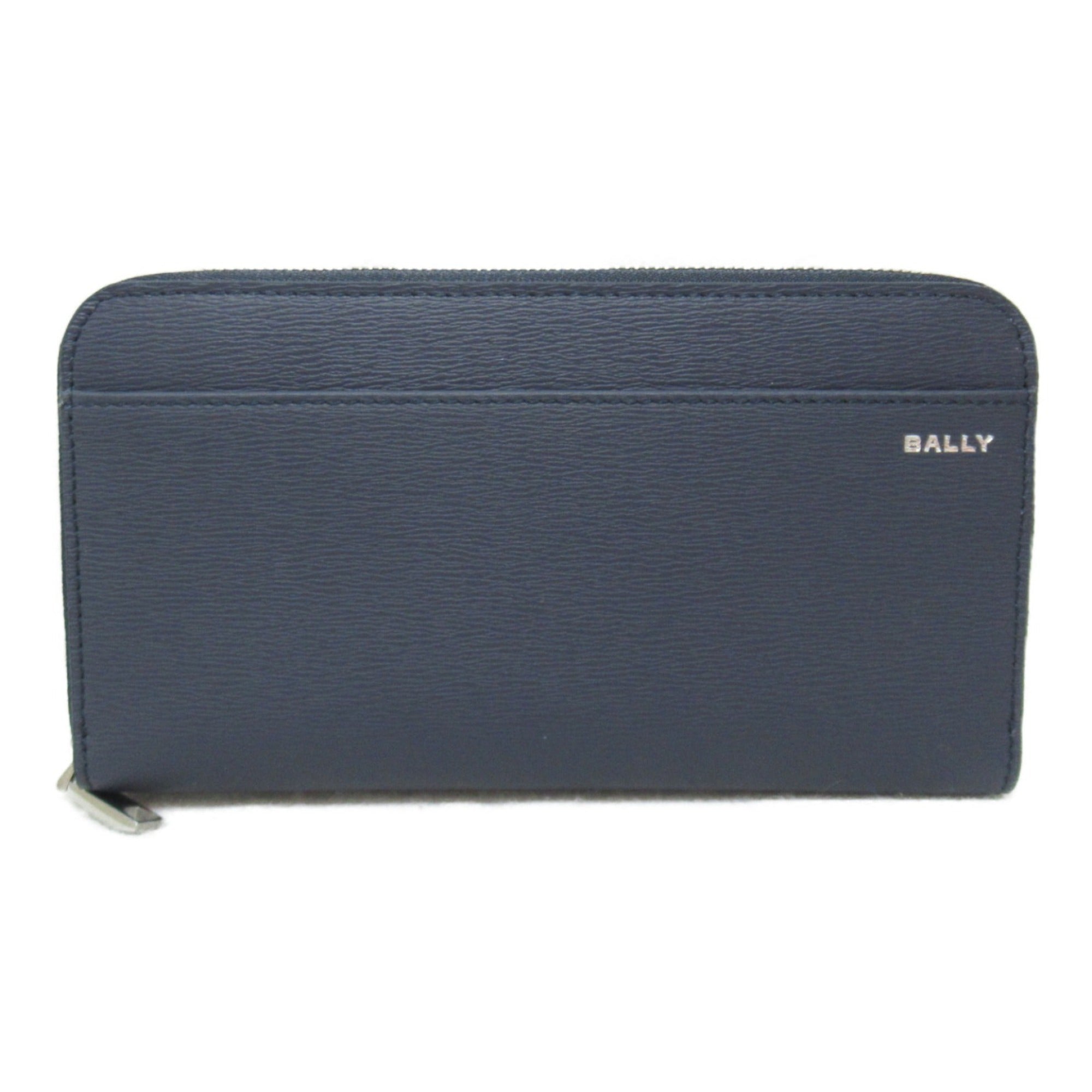 

Кожаный кошелек Bally (двойной сгиб), темно-синий