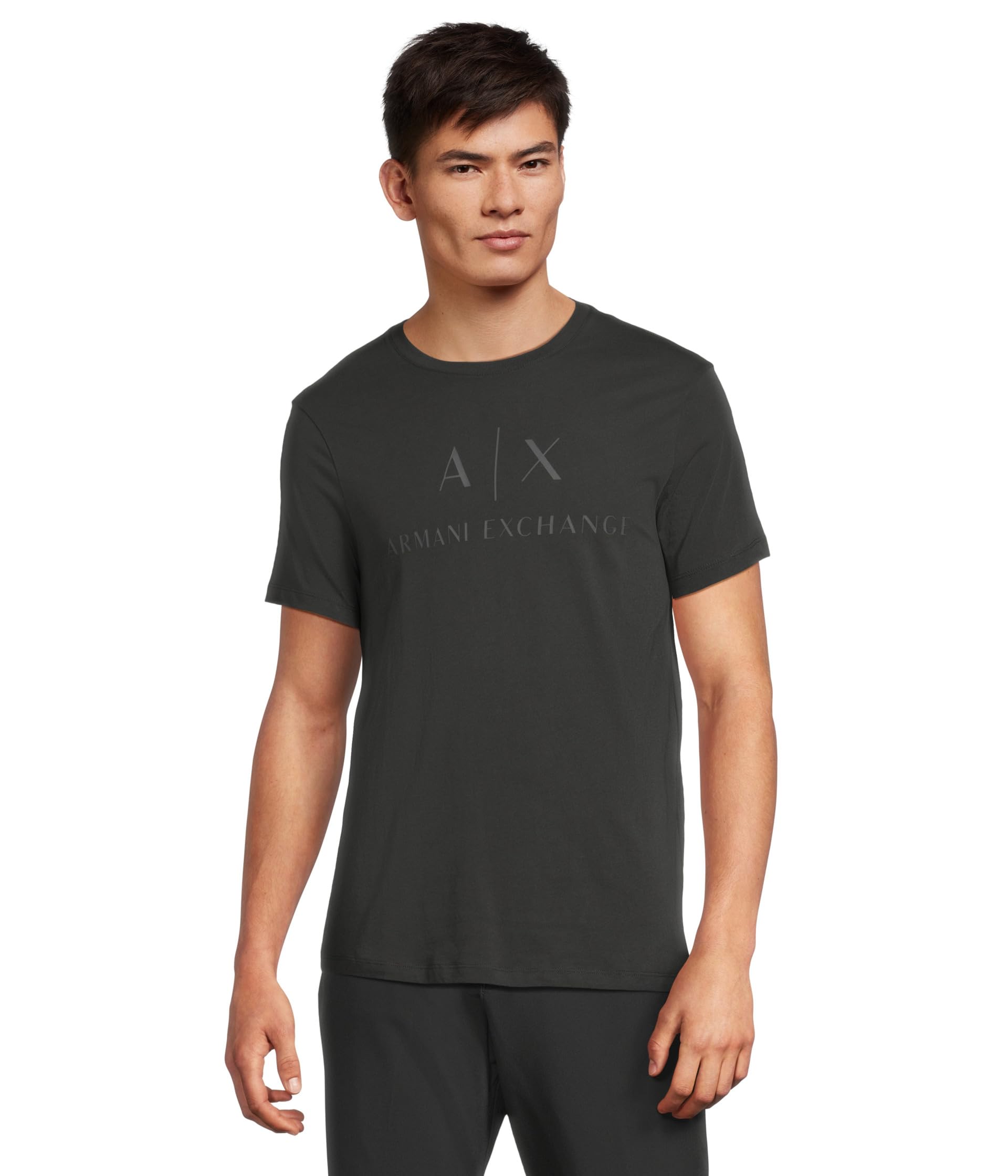

Футболка Armani Exchange Corporate Logo Tee, цвет Jet Set