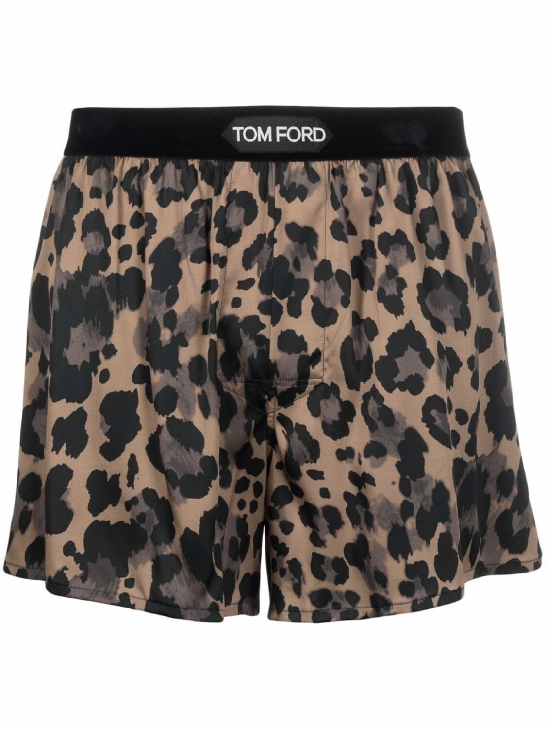 

TOM FORD боксеры с леопардовым принтом, нейтральный цвет