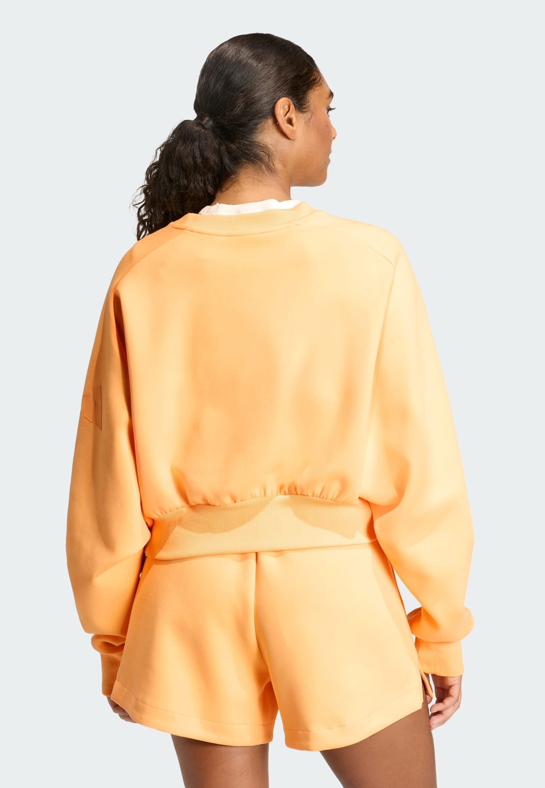 Adidas Sportswear Спортивный свитшот 'All Szn' в светло-оранжевом цвете — фото 3