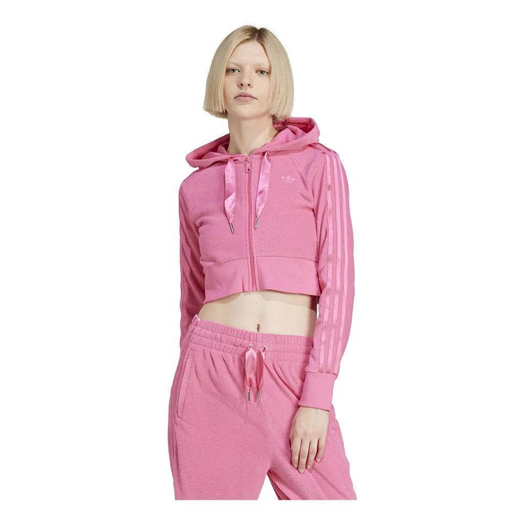

Толстовка adidas Originals Shrt full zip, розовый