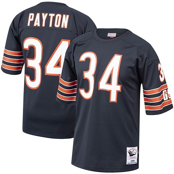 

Мужская футболка Walter Payton Chicago Bears 1985 в синем цвете Mitchell & Ness