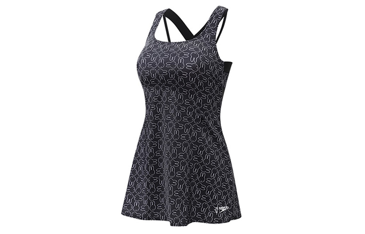 

Футболка Miffy X One-Piece в черно-белом цвете Speedo