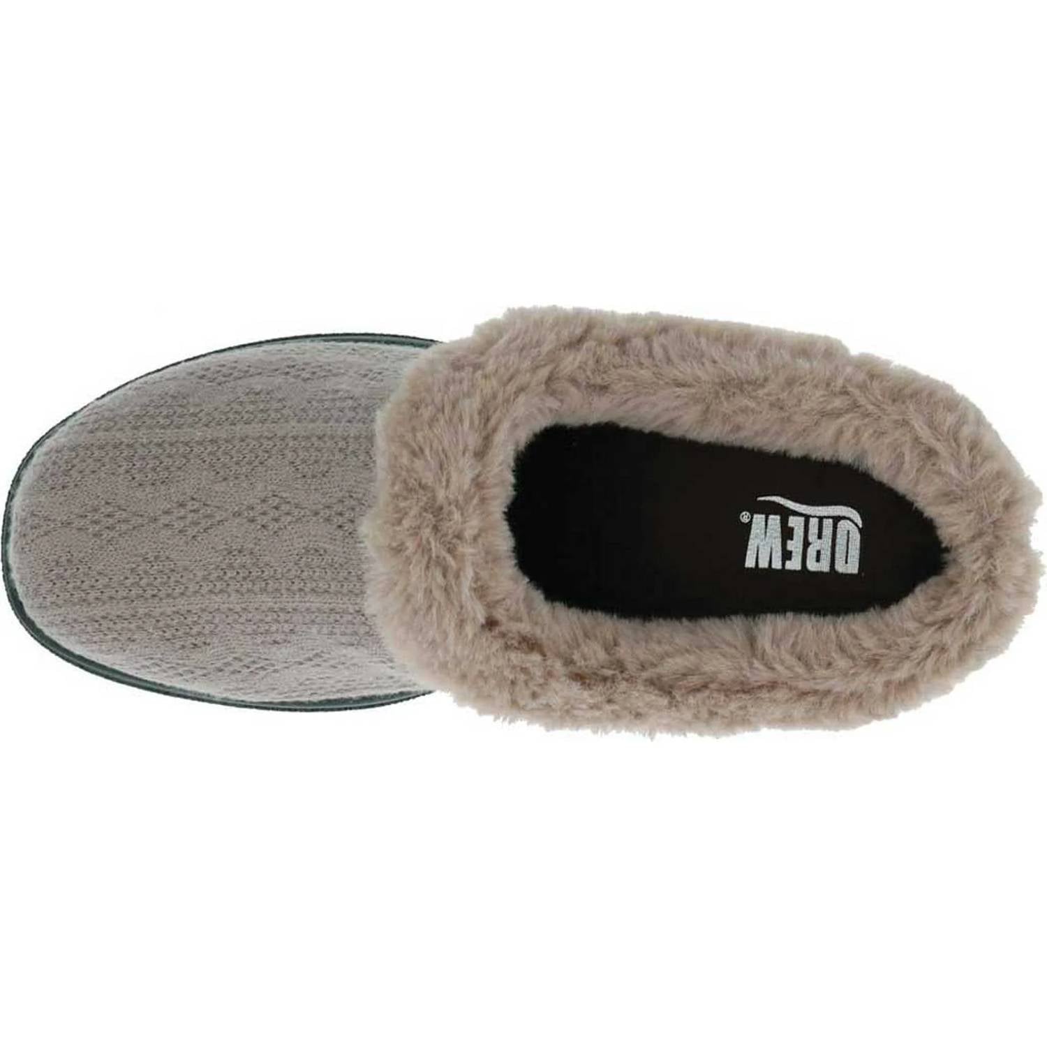 Women's Comfy Sweater Fabric Clogs In Stone Drew Shoes, Stone — фото 3