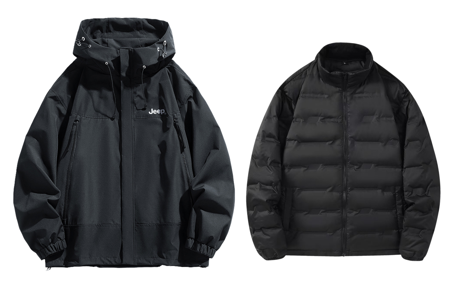 

Jeep Куртка Unisex, Pure Black (Down Jacket Liner)