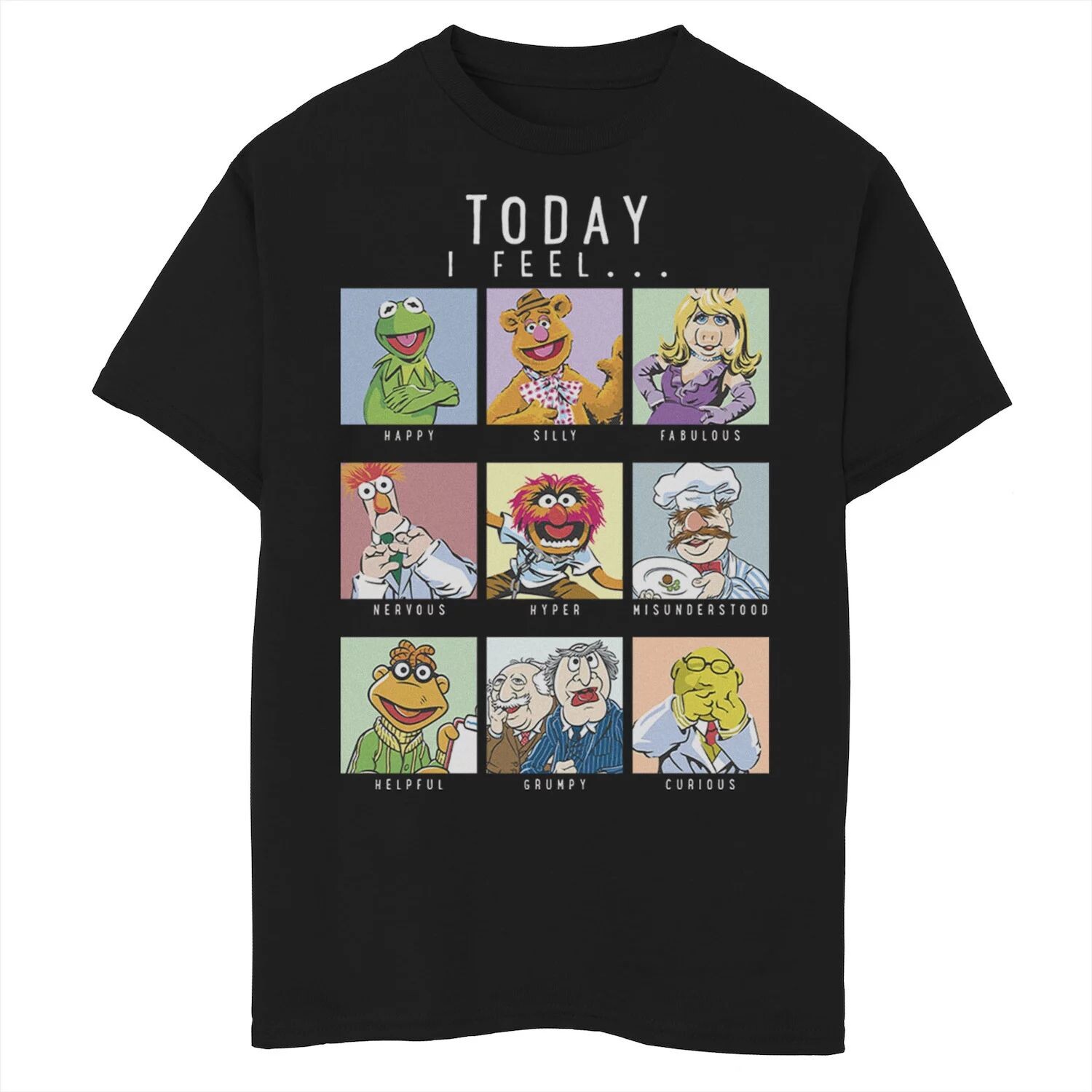 

Футболка с рисунком Disney's The Muppets Boys 8-20 Today I Fell Box Up Disney