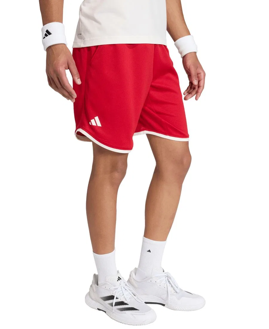 Мужские классические теннисные шорты Adidas, красный