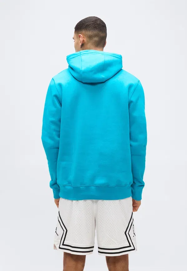 Футболка NBA Charlotte Hornets Club Wear Nike Performance, цвет быстрый бирюзовый/белый — фото 3