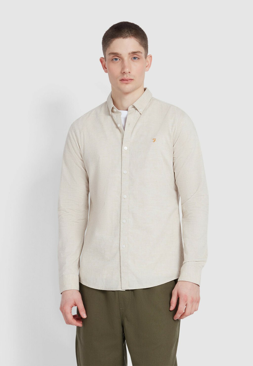

Рубашка STEEN SLIM FIT SHIRT Farah, бежевый