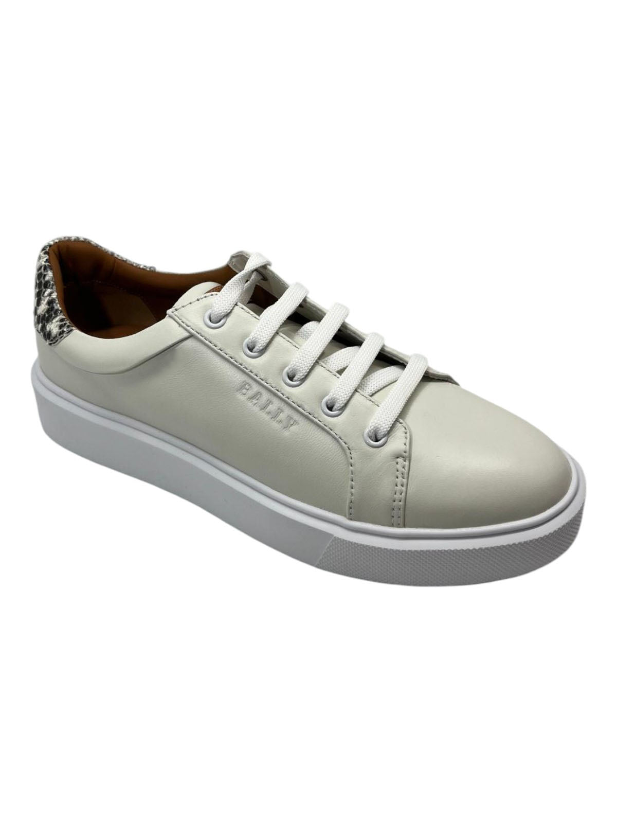 Женские кроссовки Bally Clorys 6234065 из белой/кожи Roccia