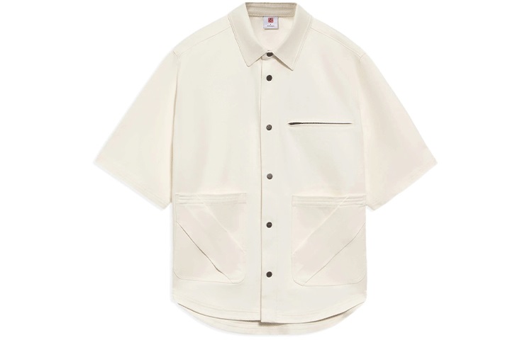 

LiNing Мужская рубашка бежевого цвета Beige