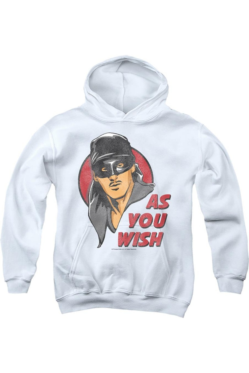 

Толстовка с капюшоном "Принцесса-невеста" As You Wish для молодежи Gildan, белый