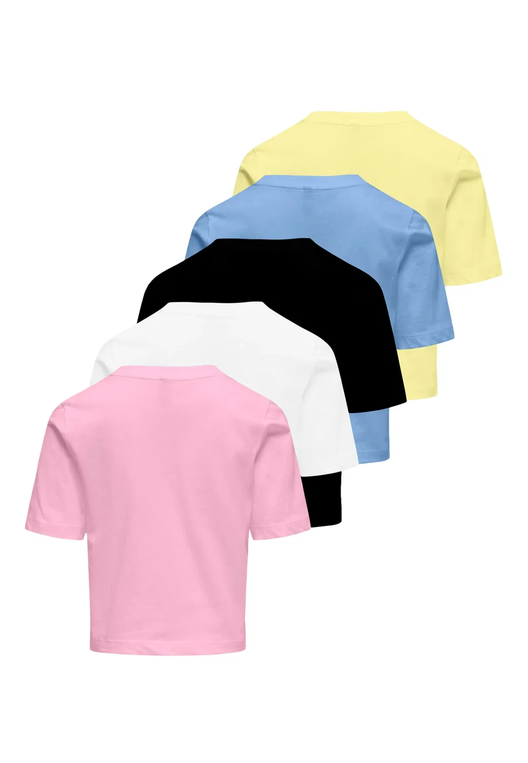 Футболка 5er Pack, роса, KIDS ONLY, rosa — фото 2