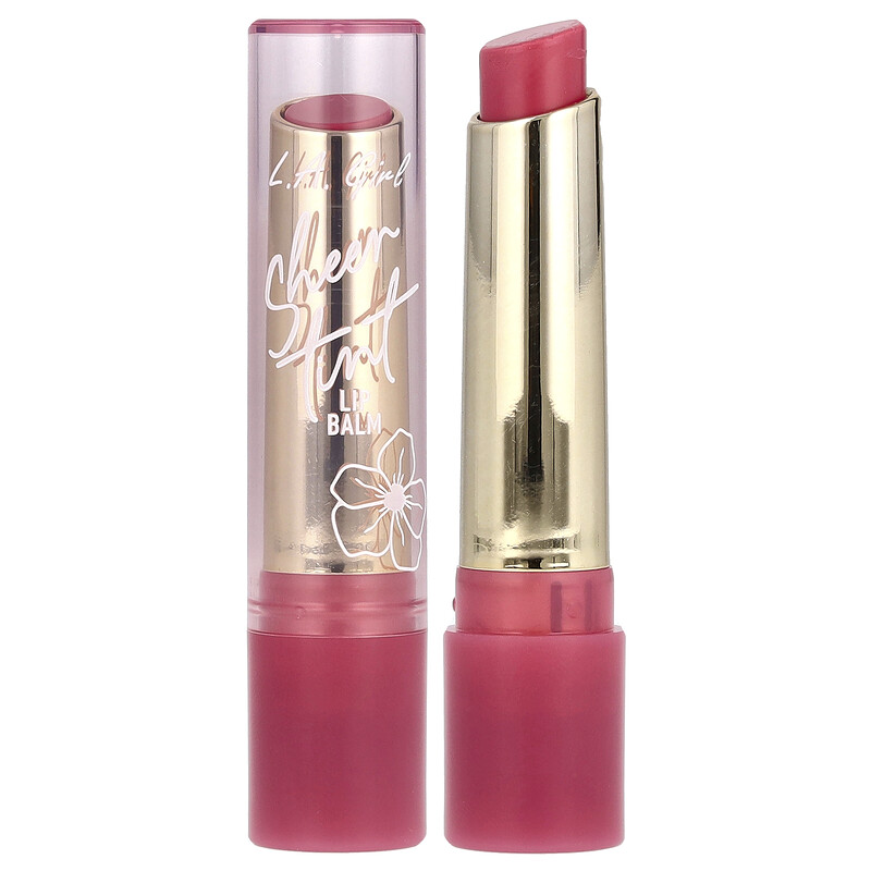 

L.A. Girl, Бальзам для губ Sheer Tint, GLC603 Sheer Rose, 2 г (0,07 унции)