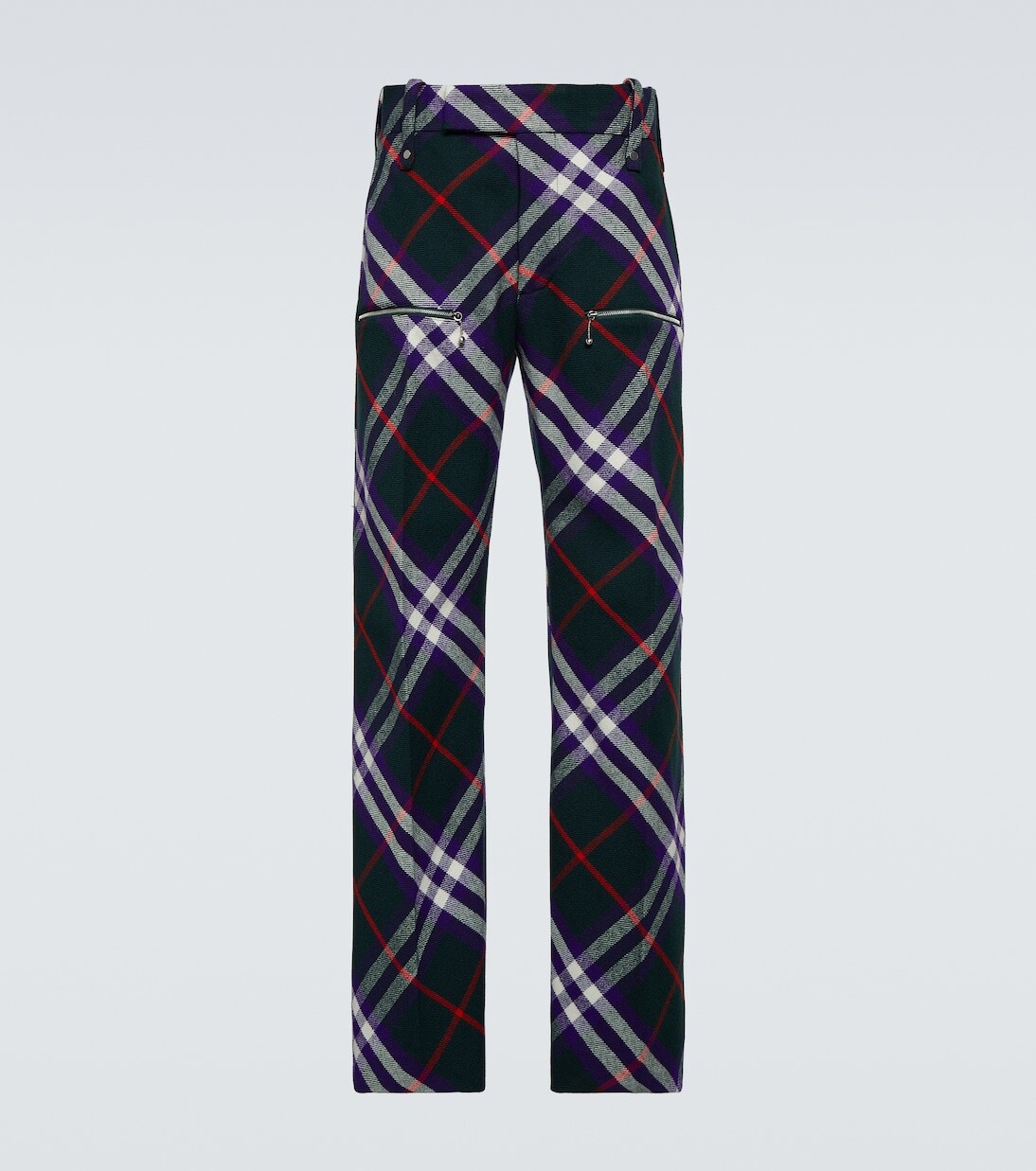 

Шерстяные брюки в клетку burberry Burberry, мультиколор