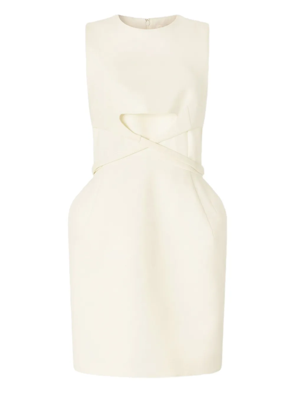 

Платье мини с вырезами Genny, белый