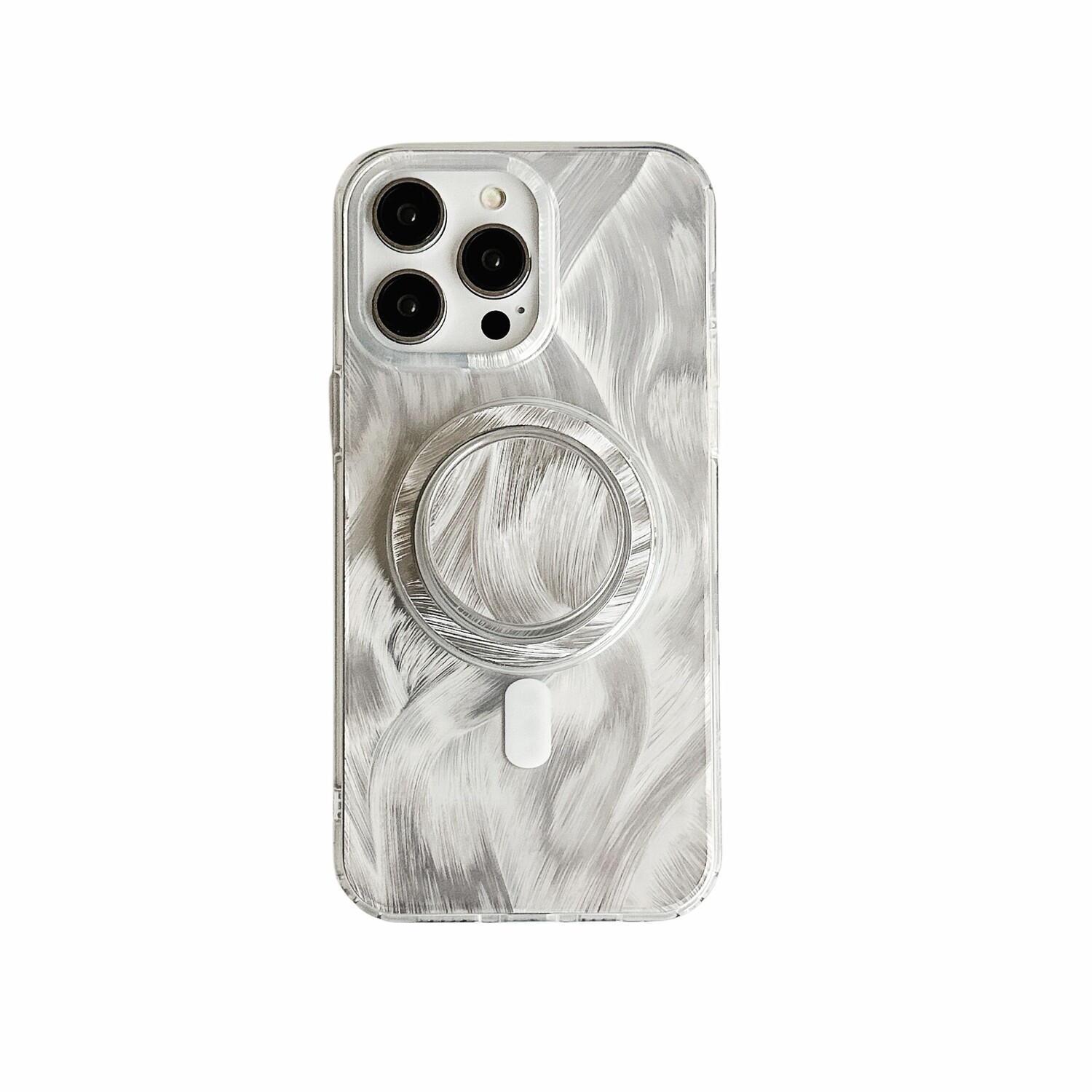 

КТКТИИ Чехол для телефона Ktktii, Silver glitter