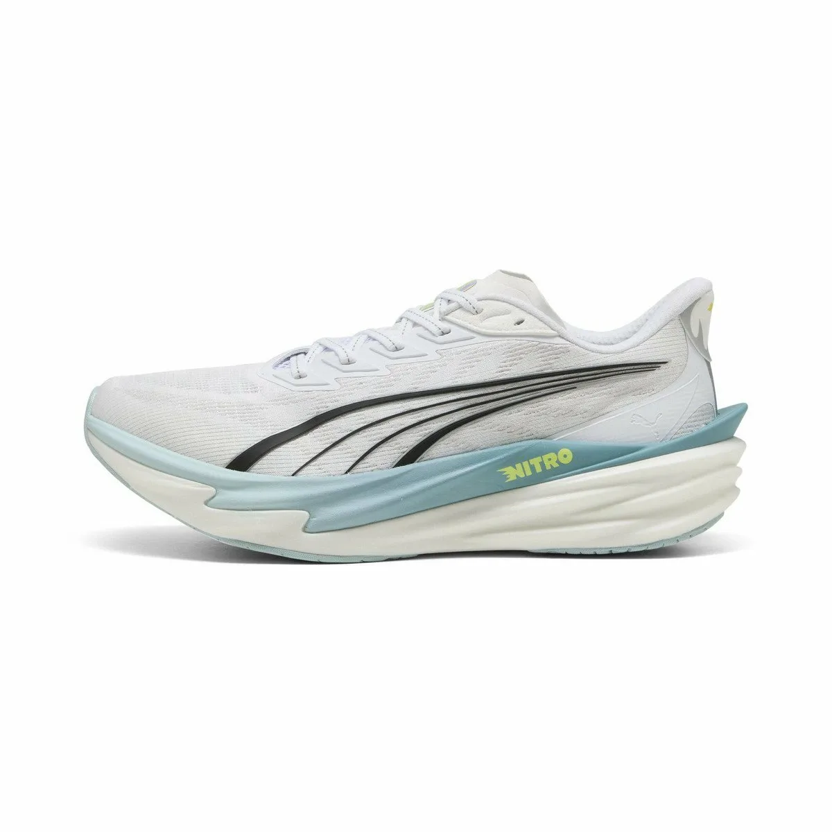 Мужские беговые кроссовки Deviate Nitro 4 PUMA, PUMA White-Fres