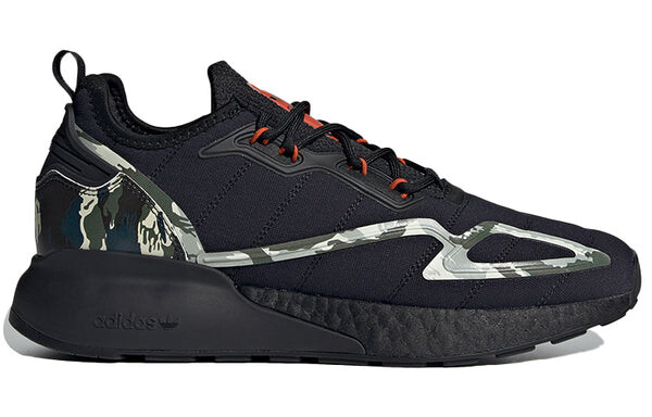 Кроссовки оригинал zx 2k boost Adidas, черный — фото 2