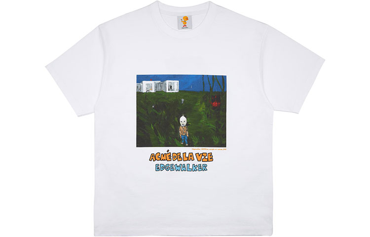 

Acme De La Vie Футболка ADLV Edge Walker SS22 Unisex белая, Белый, Acme De La Vie Футболка ADLV Edge Walker SS22 Unisex белая