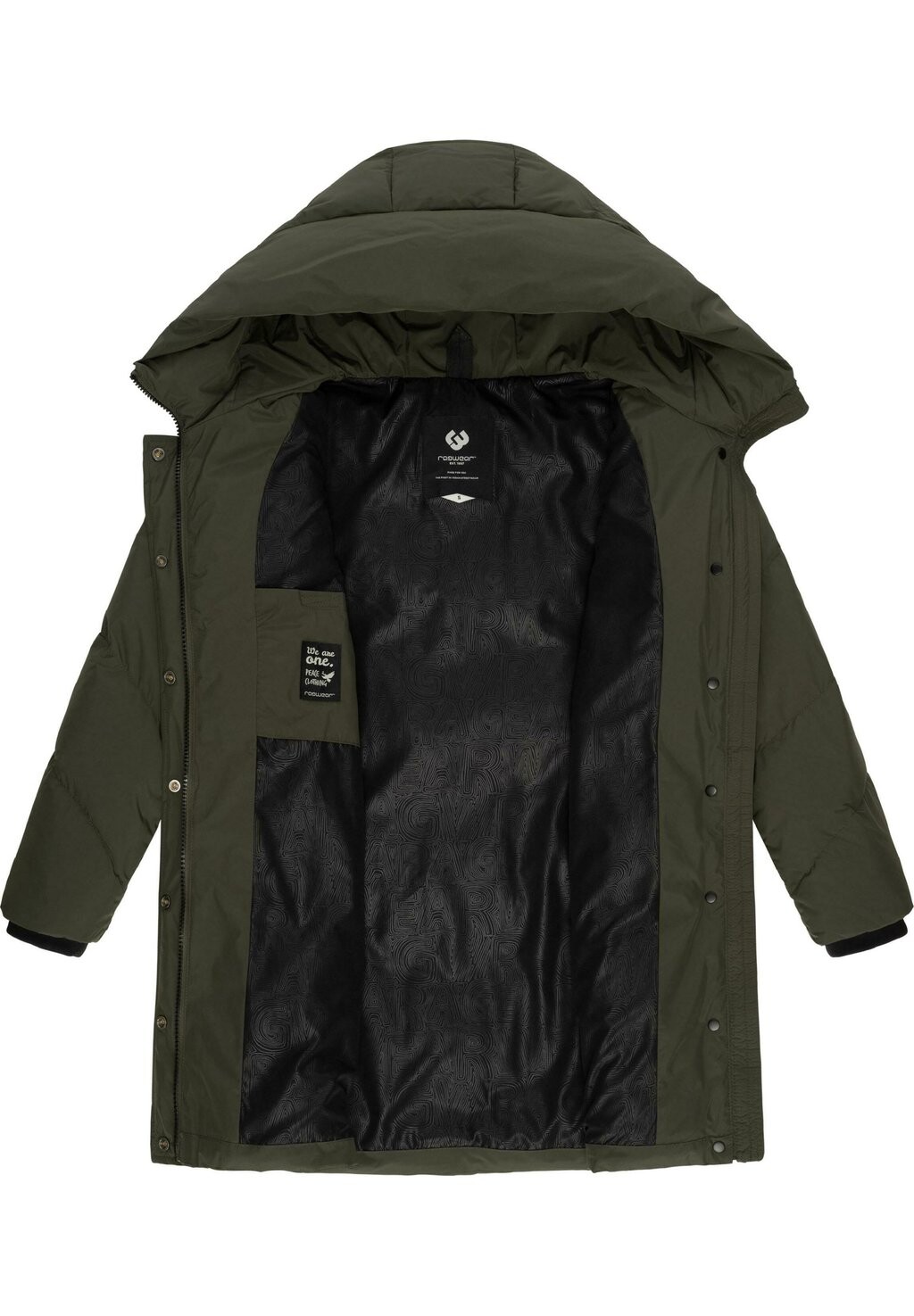 

Парка Ragwear, оливковый