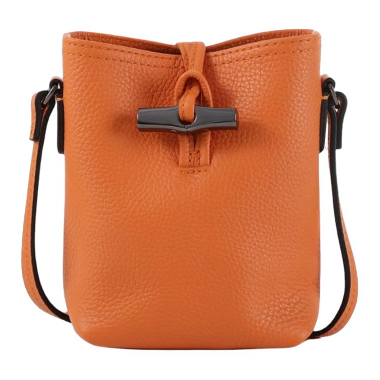

LONGCHAMP Сумка ведро из коровьей кожи Лонгсян Розо