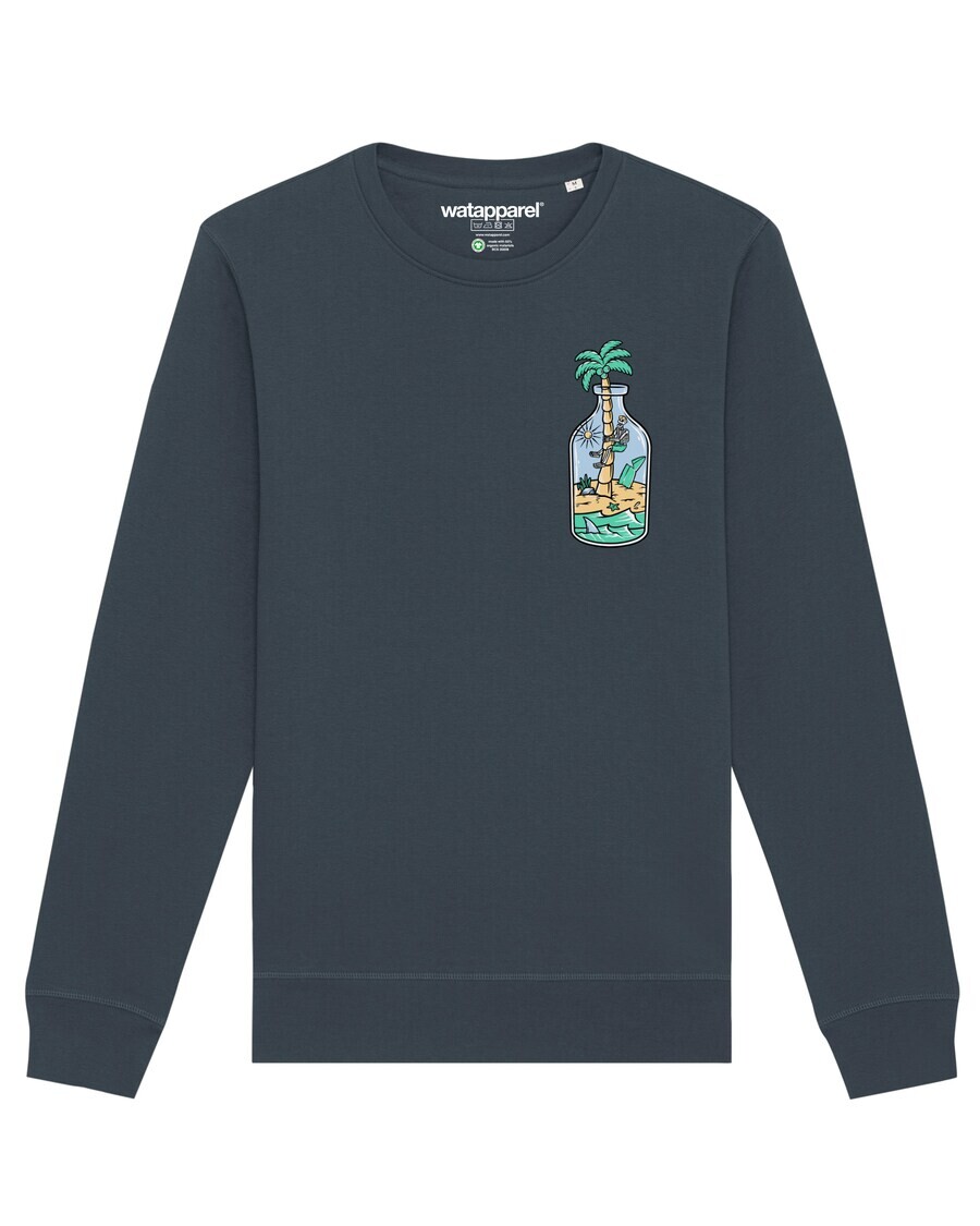

Свитер Watapparel Sweatshirt Holiday in a bottle, антрацит