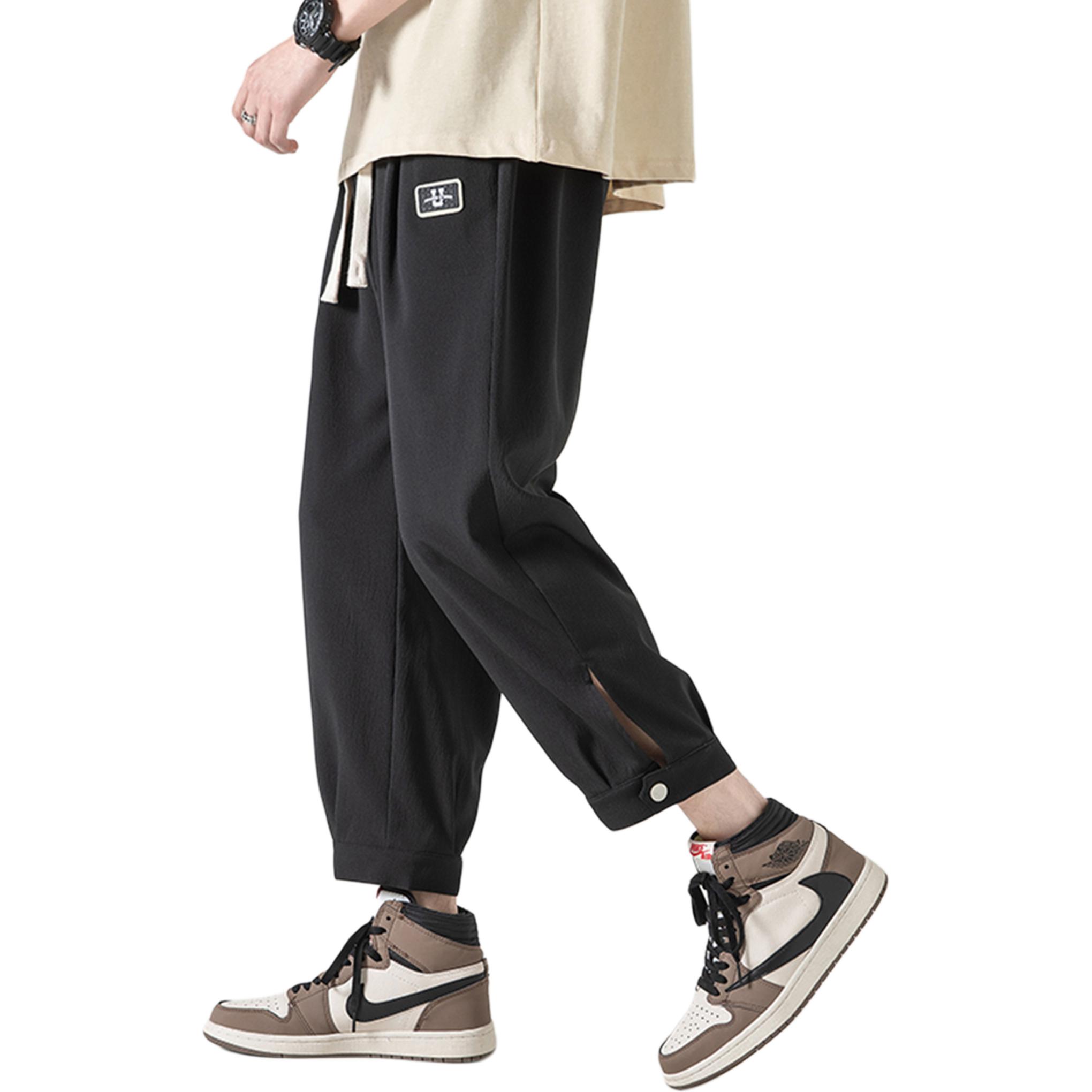 

Повседневные брюки унисекс COMOWA, черный [Улучшенное качество]