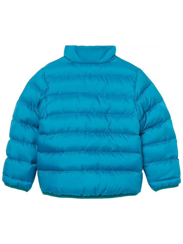 Helly Hansen Двусторонняя стеганая куртка "Дален" сине-зеленого цвета — фото 4