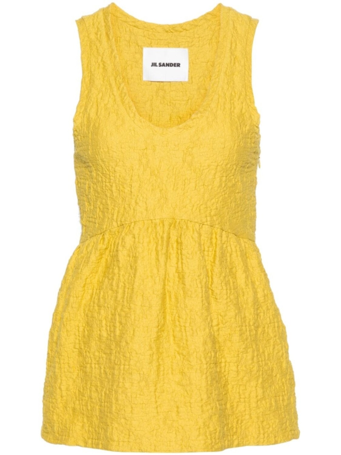 

Jil Sander топ без рукавов, желтый