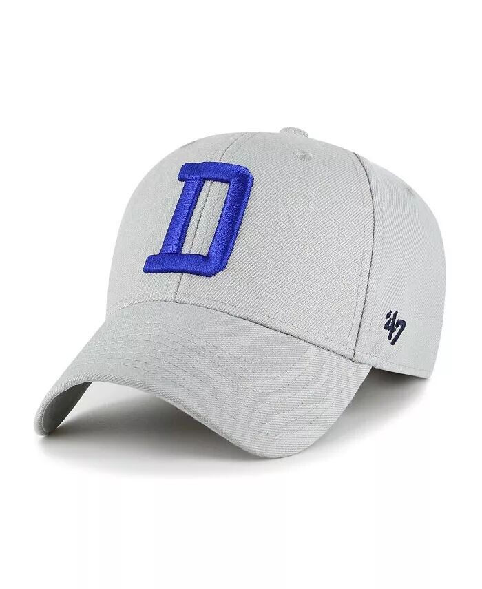 

Мужская серая регулируемая кепка Dallas Cowboys "D" MVP '47 Brand