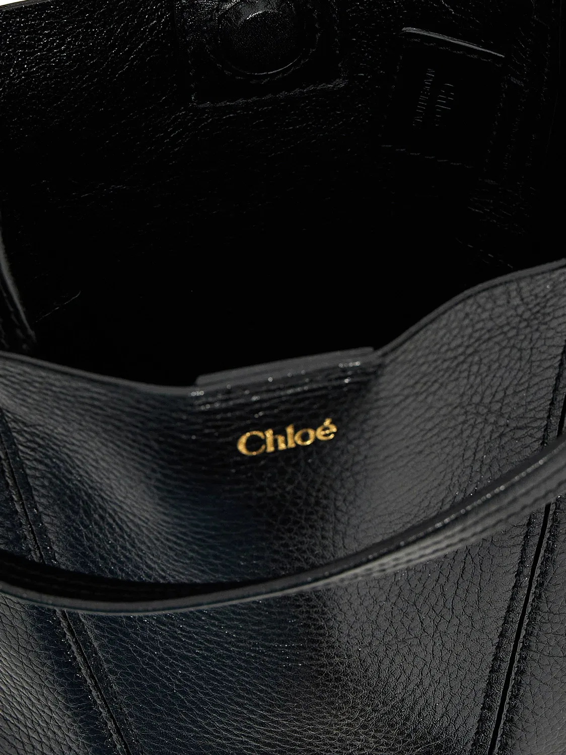 Сумка 'CHLOÉ Spin', черный — фото 4