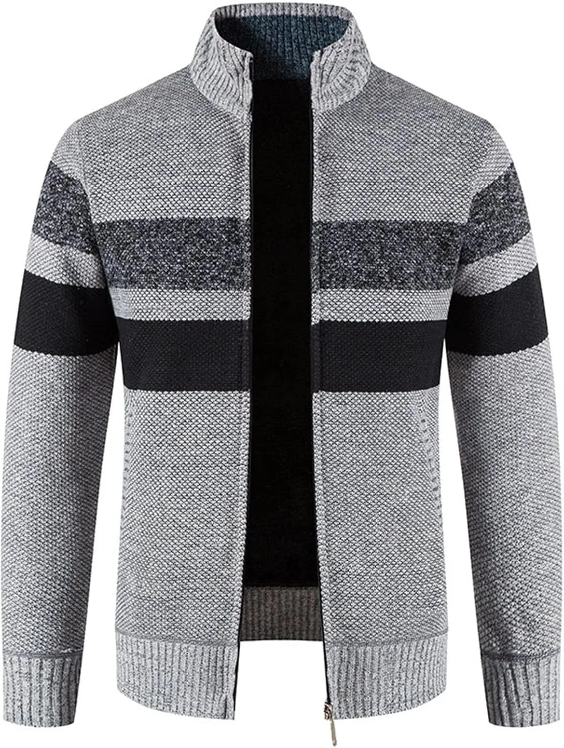 

Свитер с высоким воротником Personality, цветной блок, оверсайз evzosrz