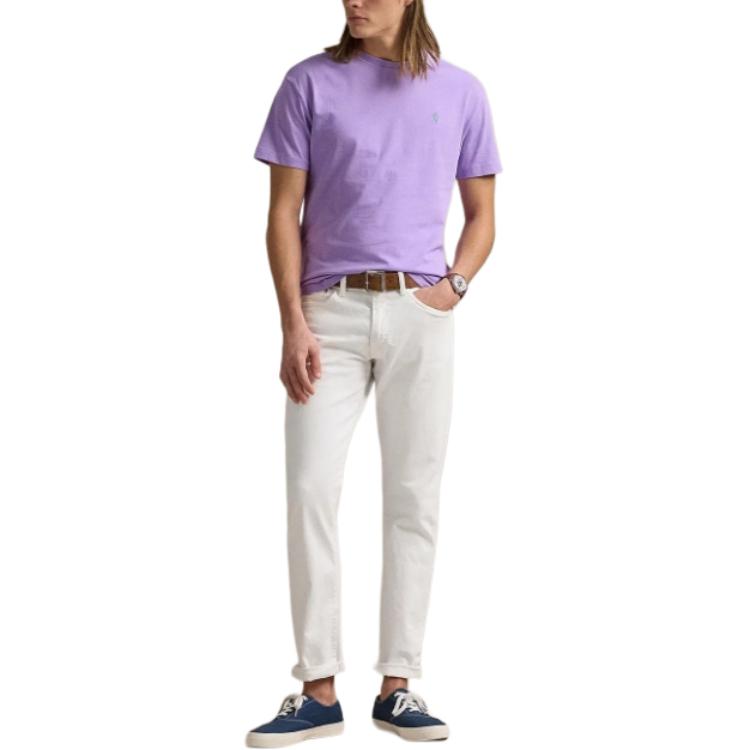 Футболка Polo Ralph Lauren Polo Pony, фиолетовый — фото 4