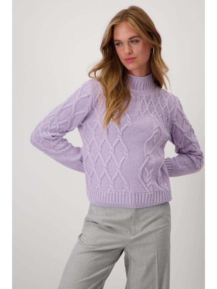 

Пуловер monari Pullover, цвет soft lilac
