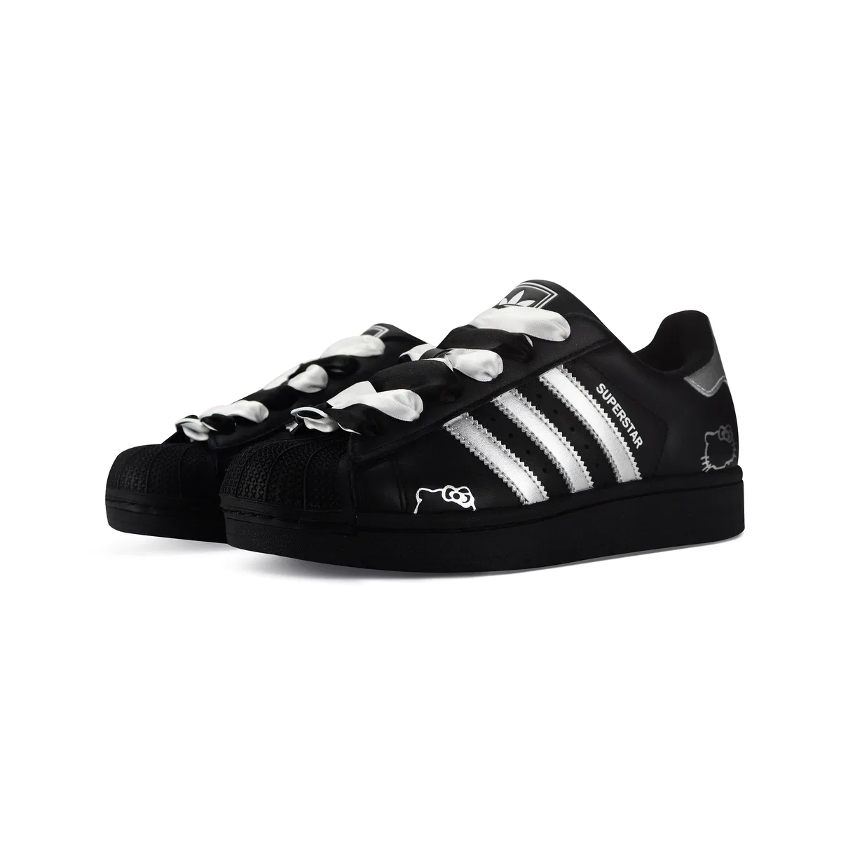 Кроссовки для скейтбординга детские Adidas Originals Superstar 2 Silver — фото 4
