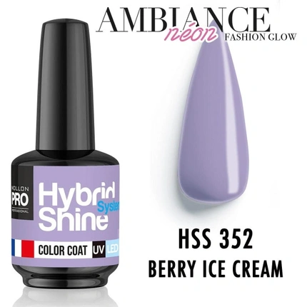 

Mol Hss 352 Ambiance Neon - полуперманентный гибридный лак для ногтей Mollon Pro