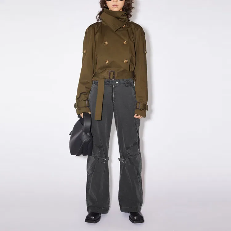 Карго-брюки Y2K Acne Studios Washed Black — фото 3