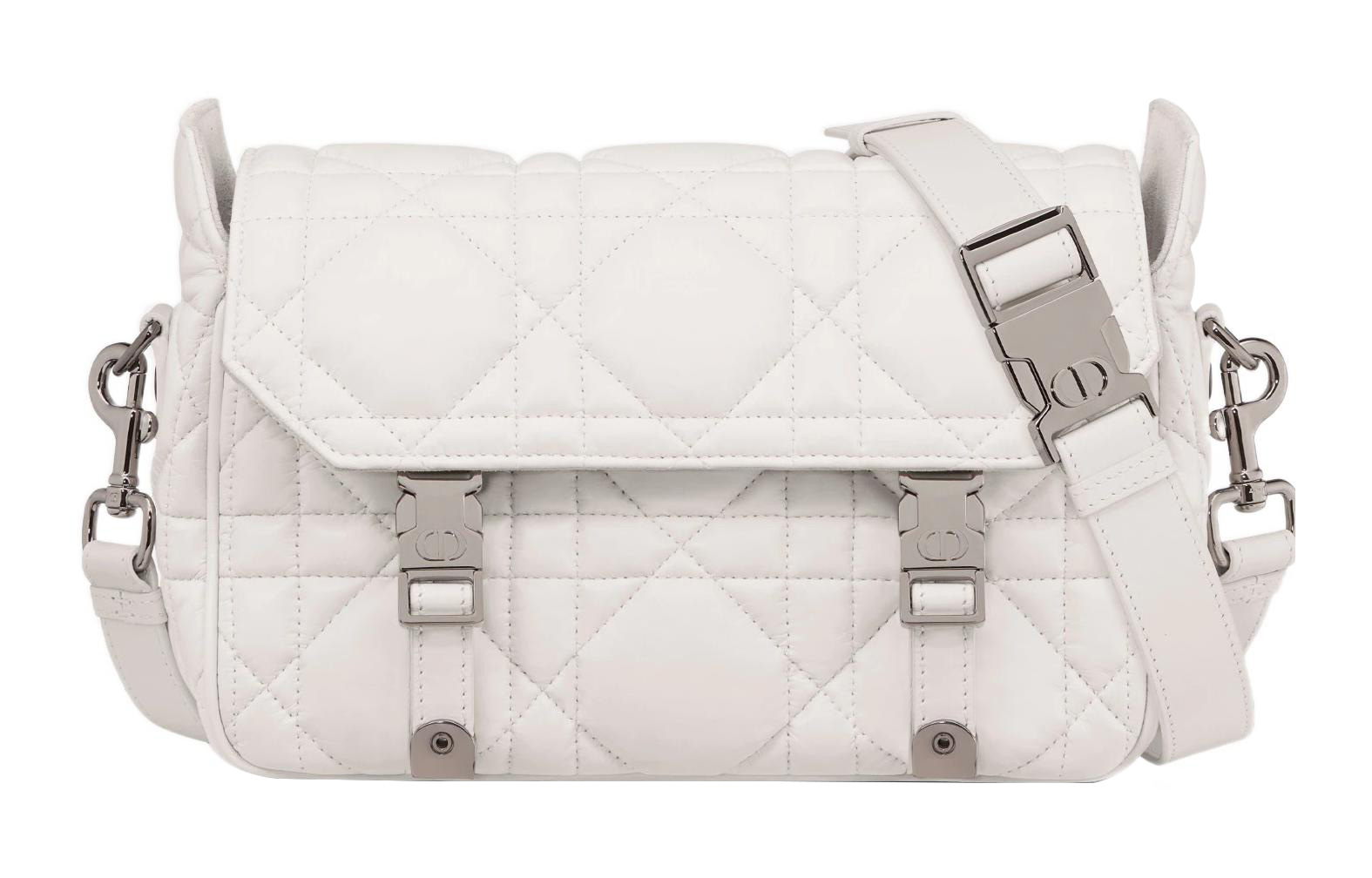 

Dior Женская сумка-мессенджер, наплечная сумка, сумка через плечо из коровьей кожи с плетеным узором, маленького размера, молочно-белый цвет