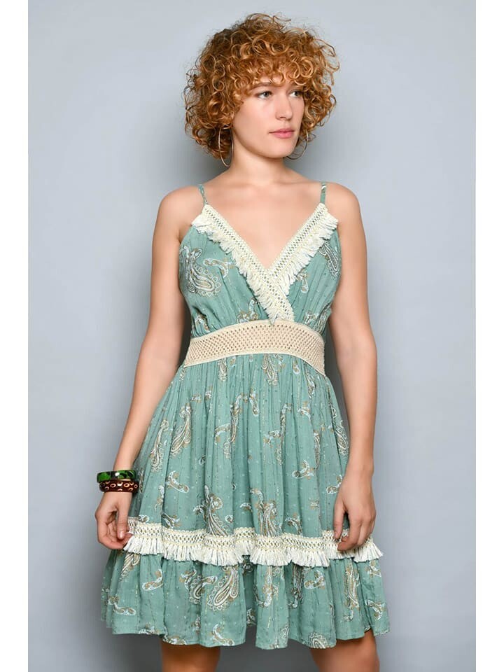 

Короткое платье Tarifa, бирюзовый