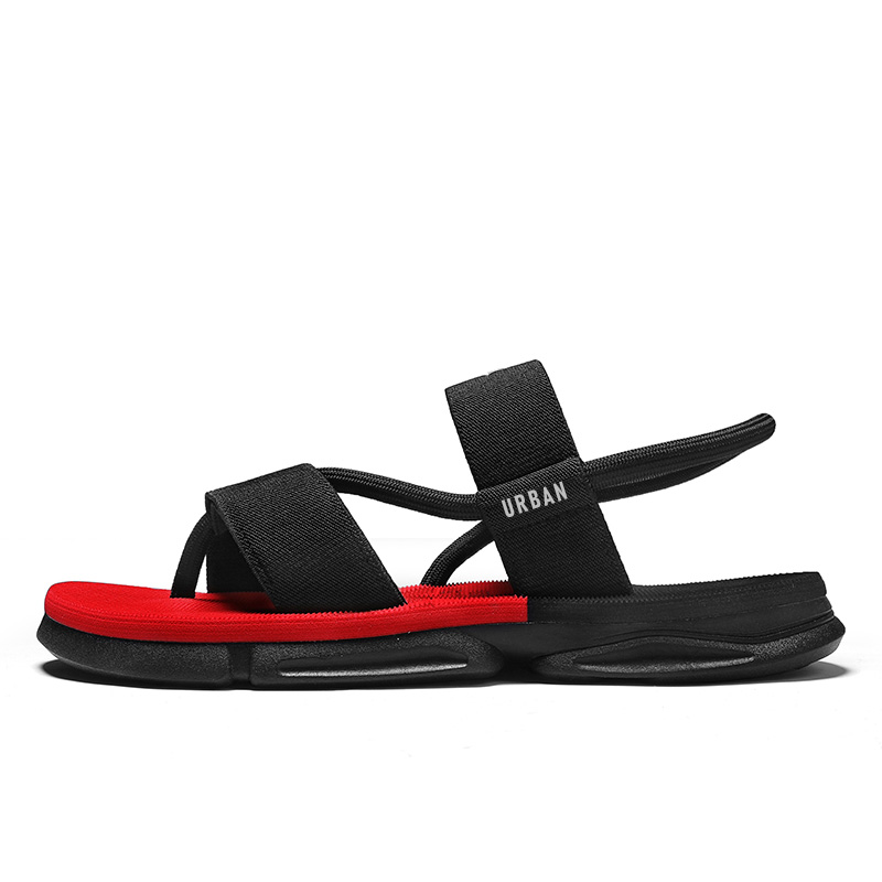

URBAN AUTHENTIC Красные пляжные шлепанцы мужские, цвет Red