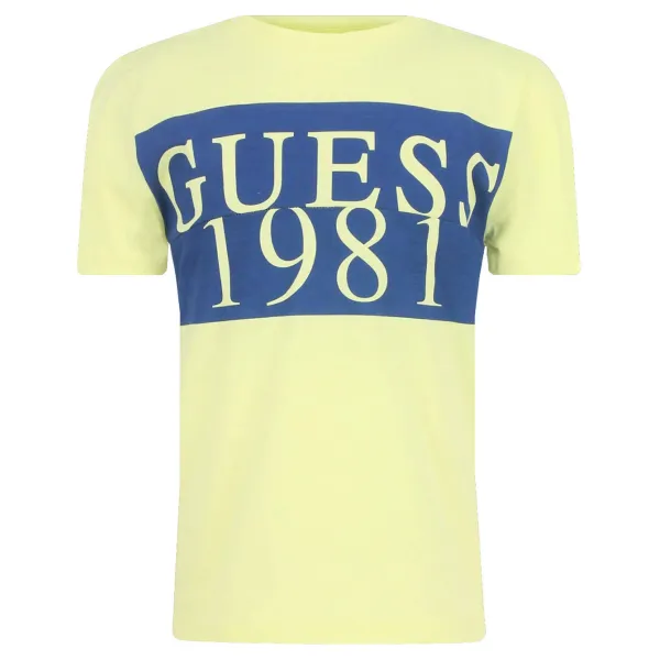 

Футболка стандартного кроя Guess, желтый